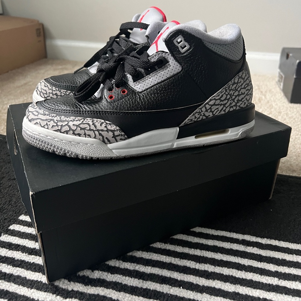 Air Jordan Black Cement 3s 2018 GS